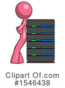 Pink Design Mascot Clipart #1546438 by Leo Blanchette