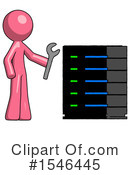 Pink Design Mascot Clipart #1546445 by Leo Blanchette