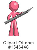 Pink Design Mascot Clipart #1546448 by Leo Blanchette