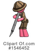 Pink Design Mascot Clipart #1546452 by Leo Blanchette