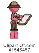 Pink Design Mascot Clipart #1546457 by Leo Blanchette