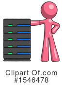 Pink Design Mascot Clipart #1546478 by Leo Blanchette