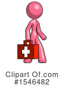 Pink Design Mascot Clipart #1546482 by Leo Blanchette