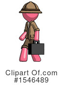 Pink Design Mascot Clipart #1546489 by Leo Blanchette