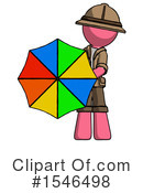 Pink Design Mascot Clipart #1546498 by Leo Blanchette