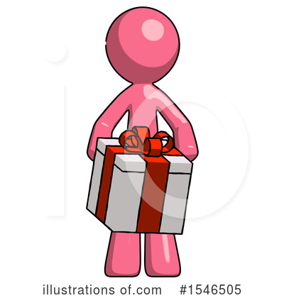 Royalty-Free (RF) Pink Design Mascot Clipart Illustration by Leo Blanchette - Stock Sample #1546505