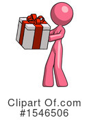 Pink Design Mascot Clipart #1546506 by Leo Blanchette