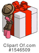 Pink Design Mascot Clipart #1546509 by Leo Blanchette