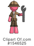 Pink Design Mascot Clipart #1546525 by Leo Blanchette