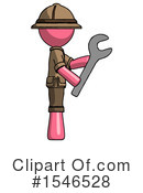 Pink Design Mascot Clipart #1546528 by Leo Blanchette