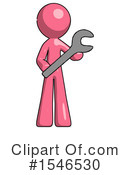 Pink Design Mascot Clipart #1546530 by Leo Blanchette