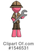 Pink Design Mascot Clipart #1546531 by Leo Blanchette
