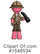 Pink Design Mascot Clipart #1546534 by Leo Blanchette