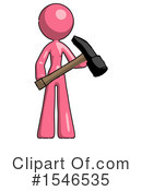 Pink Design Mascot Clipart #1546535 by Leo Blanchette