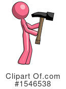 Pink Design Mascot Clipart #1546538 by Leo Blanchette