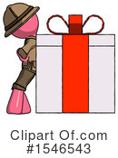 Pink Design Mascot Clipart #1546543 by Leo Blanchette