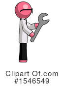Pink Design Mascot Clipart #1546549 by Leo Blanchette