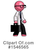 Pink Design Mascot Clipart #1546565 by Leo Blanchette
