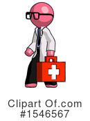 Pink Design Mascot Clipart #1546567 by Leo Blanchette