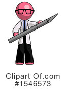 Pink Design Mascot Clipart #1546573 by Leo Blanchette