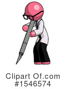 Pink Design Mascot Clipart #1546574 by Leo Blanchette