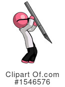 Pink Design Mascot Clipart #1546576 by Leo Blanchette