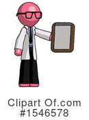 Pink Design Mascot Clipart #1546578 by Leo Blanchette