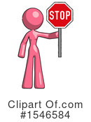 Pink Design Mascot Clipart #1546584 by Leo Blanchette