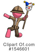 Pink Design Mascot Clipart #1546601 by Leo Blanchette