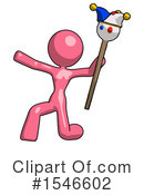 Pink Design Mascot Clipart #1546602 by Leo Blanchette