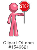 Pink Design Mascot Clipart #1546621 by Leo Blanchette