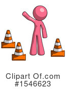 Pink Design Mascot Clipart #1546623 by Leo Blanchette
