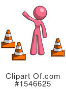 Pink Design Mascot Clipart #1546625 by Leo Blanchette