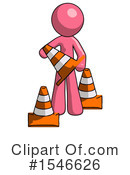Pink Design Mascot Clipart #1546626 by Leo Blanchette