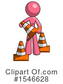 Pink Design Mascot Clipart #1546628 by Leo Blanchette