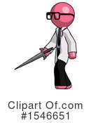 Pink Design Mascot Clipart #1546651 by Leo Blanchette