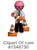 Pink Design Mascot Clipart #1546730 by Leo Blanchette