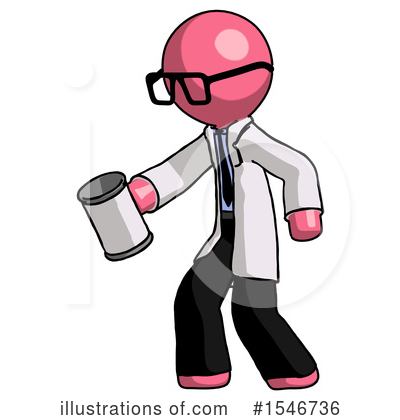 Royalty-Free (RF) Pink Design Mascot Clipart Illustration by Leo Blanchette - Stock Sample #1546736