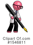 Pink Design Mascot Clipart #1546811 by Leo Blanchette