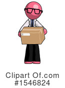 Pink Design Mascot Clipart #1546824 by Leo Blanchette