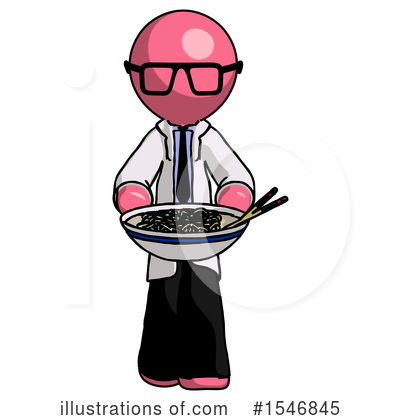 Royalty-Free (RF) Pink Design Mascot Clipart Illustration by Leo Blanchette - Stock Sample #1546845