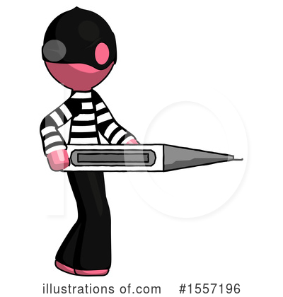 Royalty-Free (RF) Pink Design Mascot Clipart Illustration by Leo Blanchette - Stock Sample #1557196