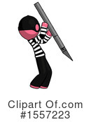 Pink Design Mascot Clipart #1557223 by Leo Blanchette