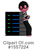 Pink Design Mascot Clipart #1557224 by Leo Blanchette