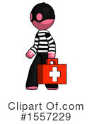 Pink Design Mascot Clipart #1557229 by Leo Blanchette