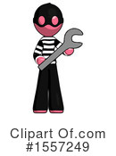 Pink Design Mascot Clipart #1557249 by Leo Blanchette