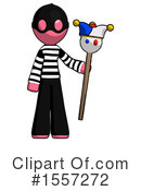 Pink Design Mascot Clipart #1557272 by Leo Blanchette