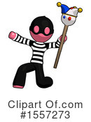 Pink Design Mascot Clipart #1557273 by Leo Blanchette