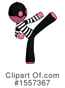 Pink Design Mascot Clipart #1557367 by Leo Blanchette