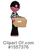 Pink Design Mascot Clipart #1557376 by Leo Blanchette